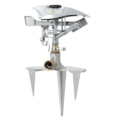 #ad #ad STYDDI Professional Heavy Duty Pulsating Sprinkler on Metal 3 Pronged Step Sp... $60.51