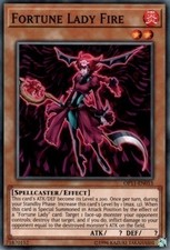 Fortune Lady Fire - OP11-EN015 - Common - Unlimited Edition NM Yugioh OTS Tourna