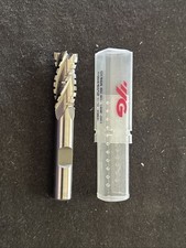 YG 7/16 x 3/8 x 1 x 2-11/16 HSSCo 4 Fl Cobalt Roughing Finishing End Mill. Korea