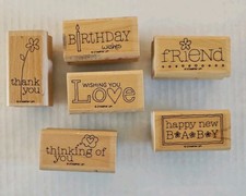 Stampin Up FLOWERS FOR A FRIEND Spring Love Two- Step Stampin Pre-owned