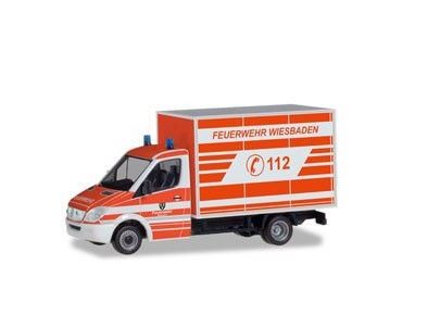 Herpa, MERCEDES-BENZ Sprinter Feuerwehrwagen Wiesbaden, 1/87, HER094511-image