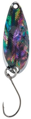 Balzer Abalone Spoon 25mm 2,3g UV aktiver Perlmutt Micro Spinner Blinker Forelle