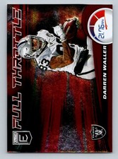 2020 Donruss Elite Red Full Throttle Darren Waller Raiders /99 #9