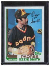1982 Topps #95 Ozzie Smith Blackless