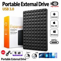 2TB 4TB Portable External Hard Drive USB 3.0 HDD Storage For PC Laptop Mac