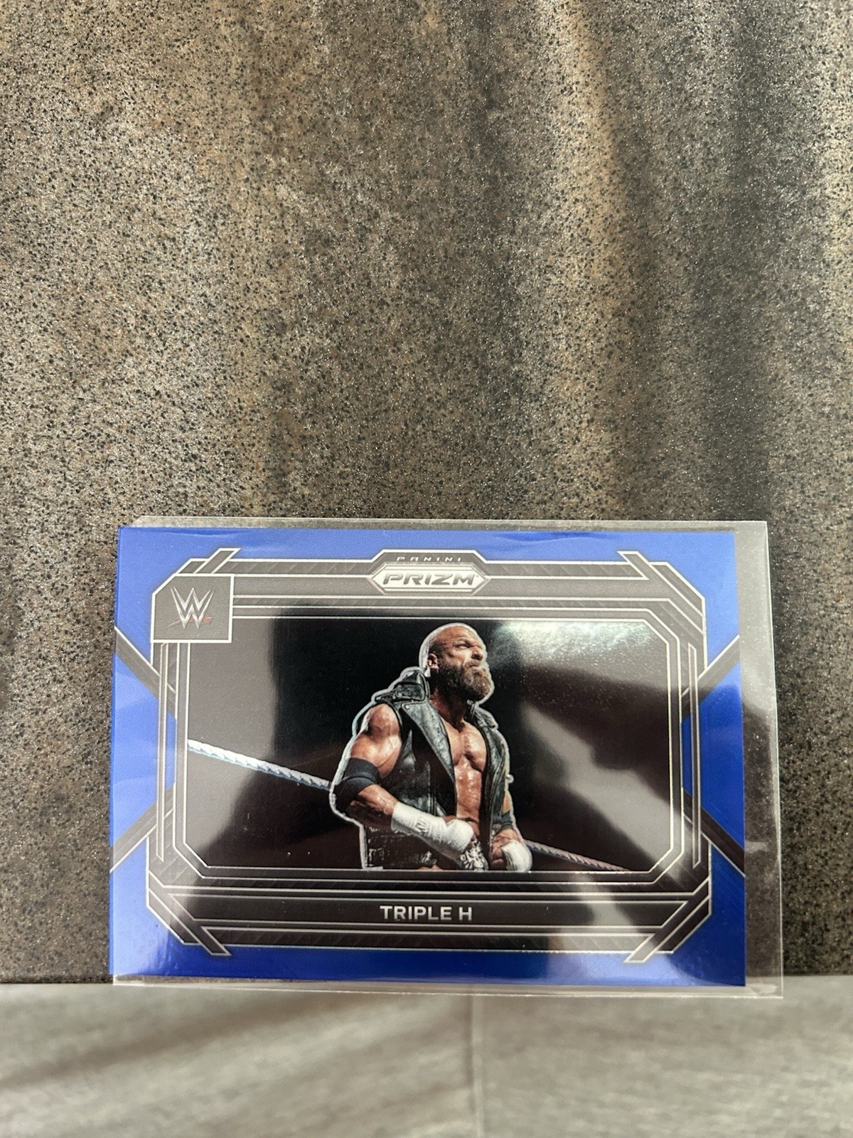 Triple H 2023 Panini WWE Prizm Blue Prizm #d /199 Legends HOF #71