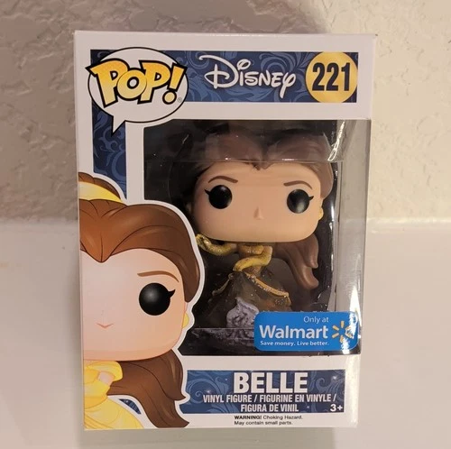 Funko Pop! Belle #221 Disney Beauty and the Beast Walmart Exclusive Vinyl Figure
