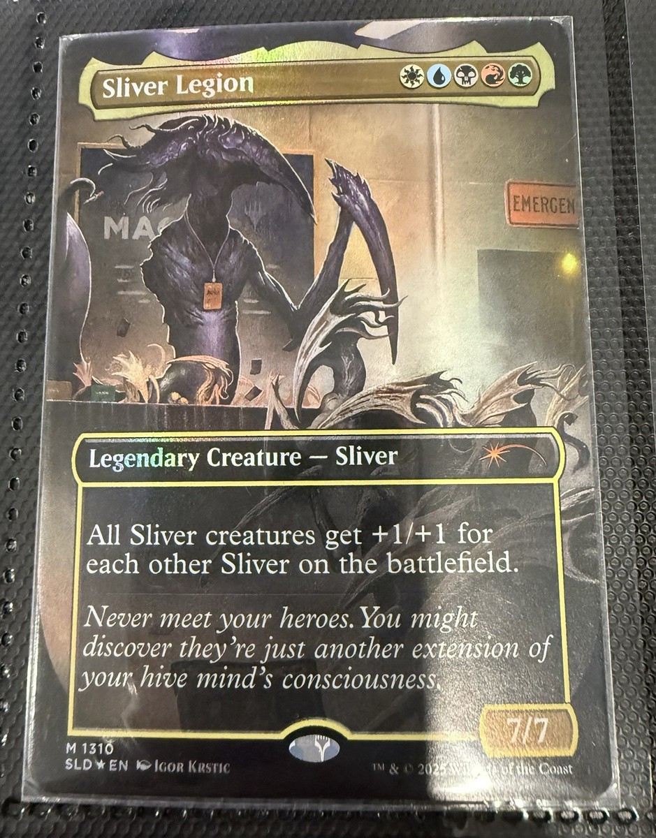 Sliver Legion (1310) Secret Lair Drop Foil In Hand SLD MTG Magic