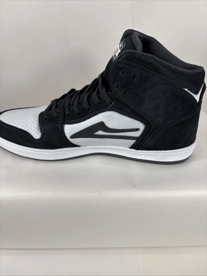 Zapatos Lakai Telford - Gamuza Blanco Y Negro NUEVO sin caja talla 12 hombre’s Foto 4 de 4