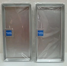 American Express Check Presenter Tray Silver, Tip, Restaurant Guest Lot of 2 New