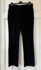 C&A Yessica Stoffhose Damen Gr. 40 Jeansstyle Schwarz NEU!