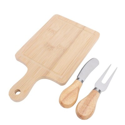 Neu Cheese Board Set Exquisite Square Holz Charcuterie Board Mit 2 Werkzeugen Fü