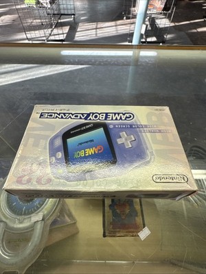 Nintendo Game Boy Advance Launch Edition Milky Blue Handheld