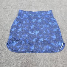 Peter Millar Abaco Blue Floral Print Golf Skort Womens Size S NEW Short Liner