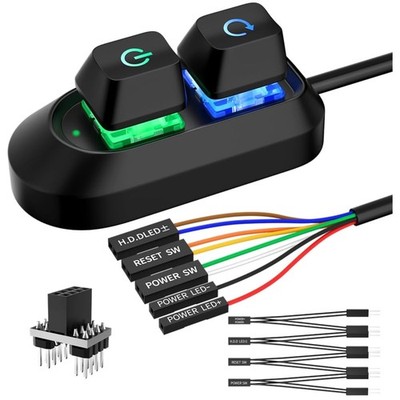 External Desktop Power Button for Easy Access