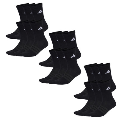 18er Pack adidas Cushioned Sportswear Crew, Sportsocken schwarz KE5499 Multipack
