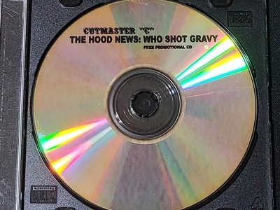 Cutmaster C The Hood News Who Shot Gravy CD Mixtape Rare HTF OOP