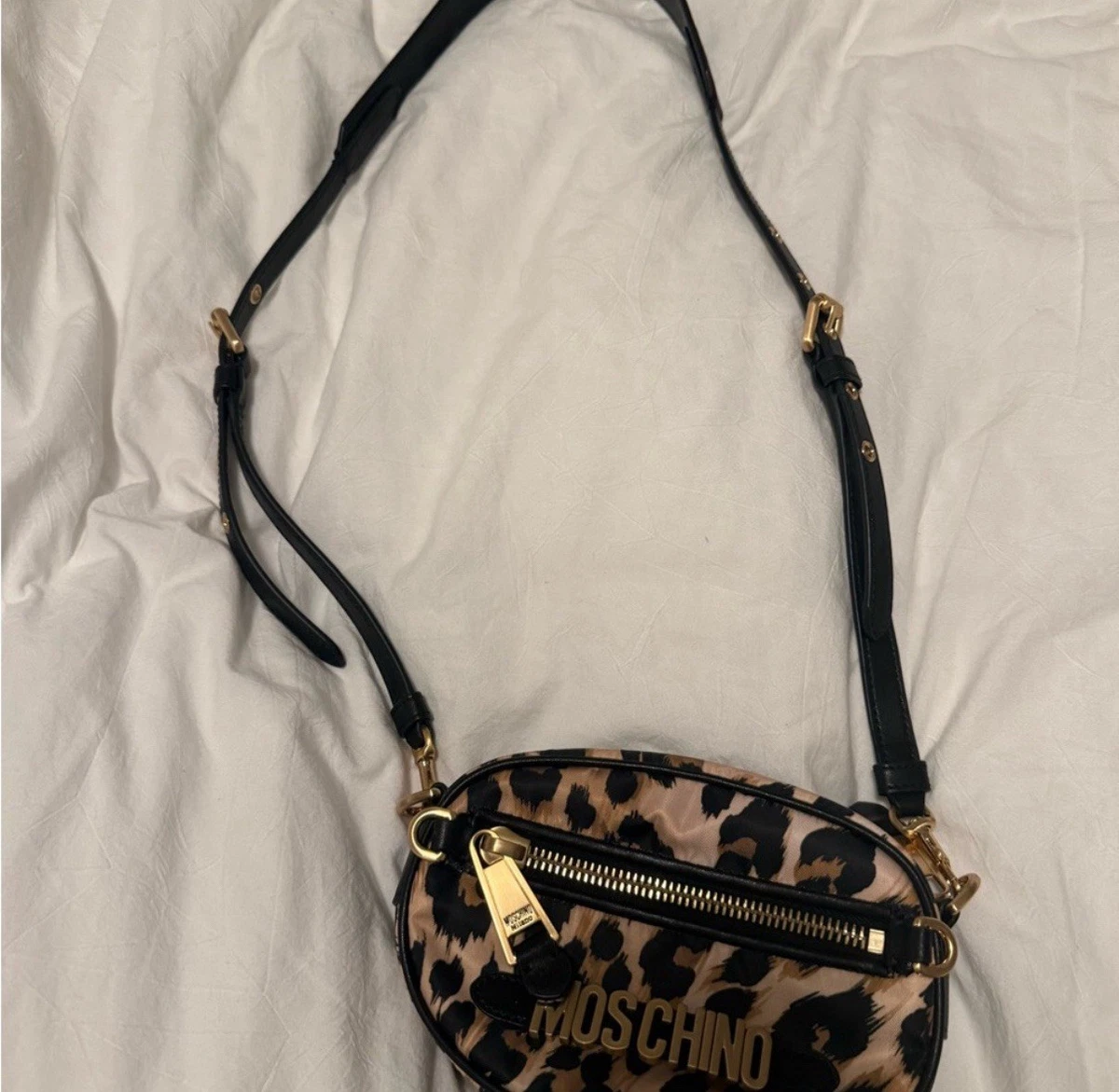 Las Mejores Ofertas En Bolsos Y Cteras Moschino Bandolera Negro Pa Mujer | EBay