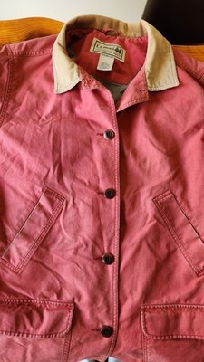 1990's LL BEAN Barn Jacket Chore Coat Corduroy Collar