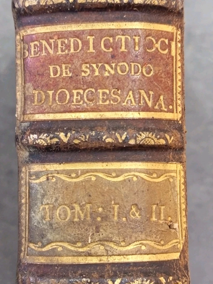2  In 1      De synodo dioecesana libri tredecim 1767     - Image 2 of 4
