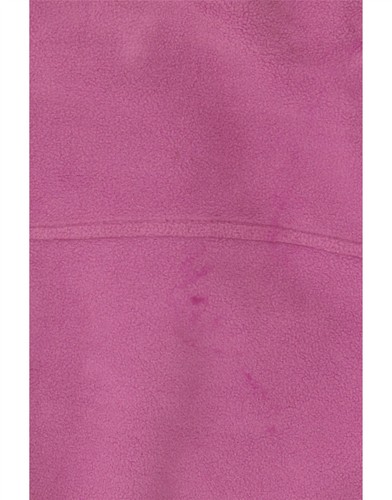 L.L.BEAN Womens Fleece Jacket UK 14 Medium Pink Polyester TM06 - Picture 3 of 4