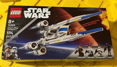 LEGO Star Wars Rebel U-Wing Starfighter 75399 Complete Set, 594 Pieces, 8+