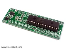 iCP23 iBoard Tiny x28 (Microchip 28pin PIC18F26K22 IO Board, Size: 7cm X 2.3cm)