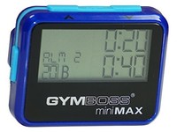 Gymboss Minimax Interval Timer And Stopwatch - Blue / Blue Metallic Gloss Gymboss Minimax Interval Timer And Stopwatch - Blue / Blue Metallic Gloss
