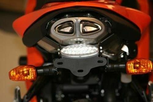 SUPPORT DE PLAQUE D'IMMATRICULATION R&G POUR KAWASAKI ZX6-R 2007-2008 - Photo 1/1