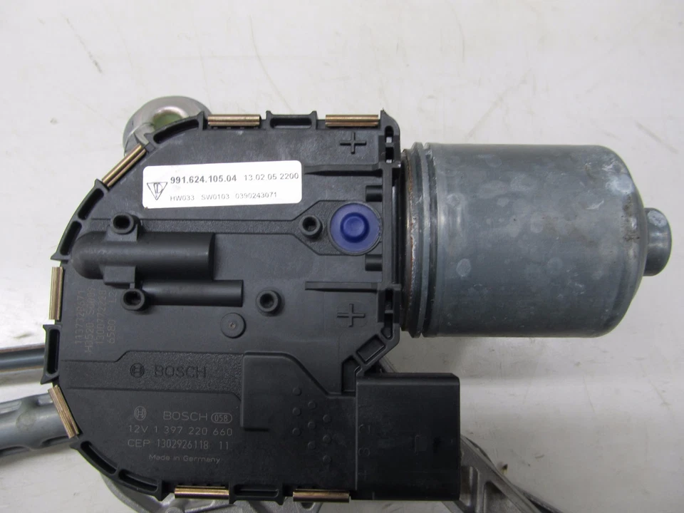 Porsche Boxster 981 2013-2015 OEM limpiaparabrisas acoplamiento con montaje de motor Foto 4 de 4