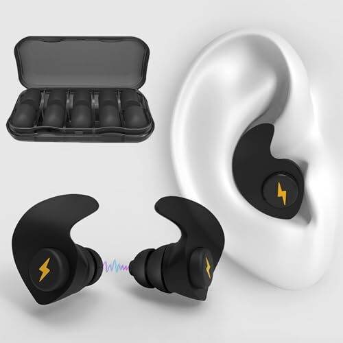 6Pairs Noise Cancelling Ear Plugs, Ear Plugs for Sleeping Noise Cancelling,
