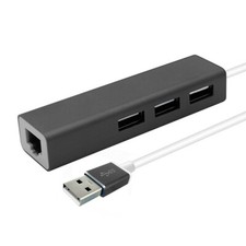 3USB HUB LAN Ethernet Adapter - 3 port - Windows compatible.