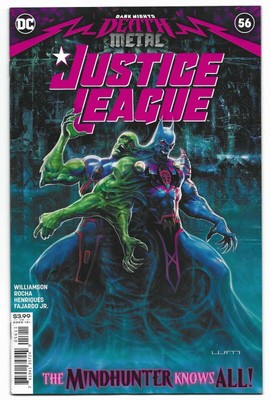 Justice League #56 2020 Unread Liam Sharp Cover DC Comics Mindhunter Death Metal