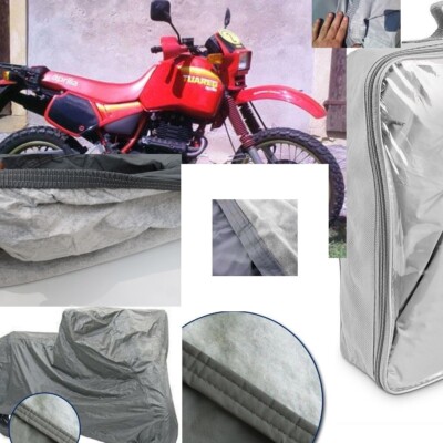 MOTORRAD ABDECKPLANE ABDECKPLANE APRILIA TOUAREG 350 BJ 1989 WASSERDICHT FETTFEST
