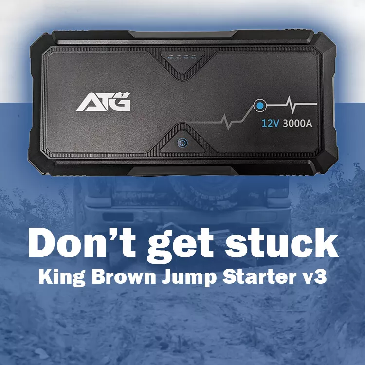 3000A Lithium V8 Car Truck Jump Starter USB C Fast Charge suit 4x4