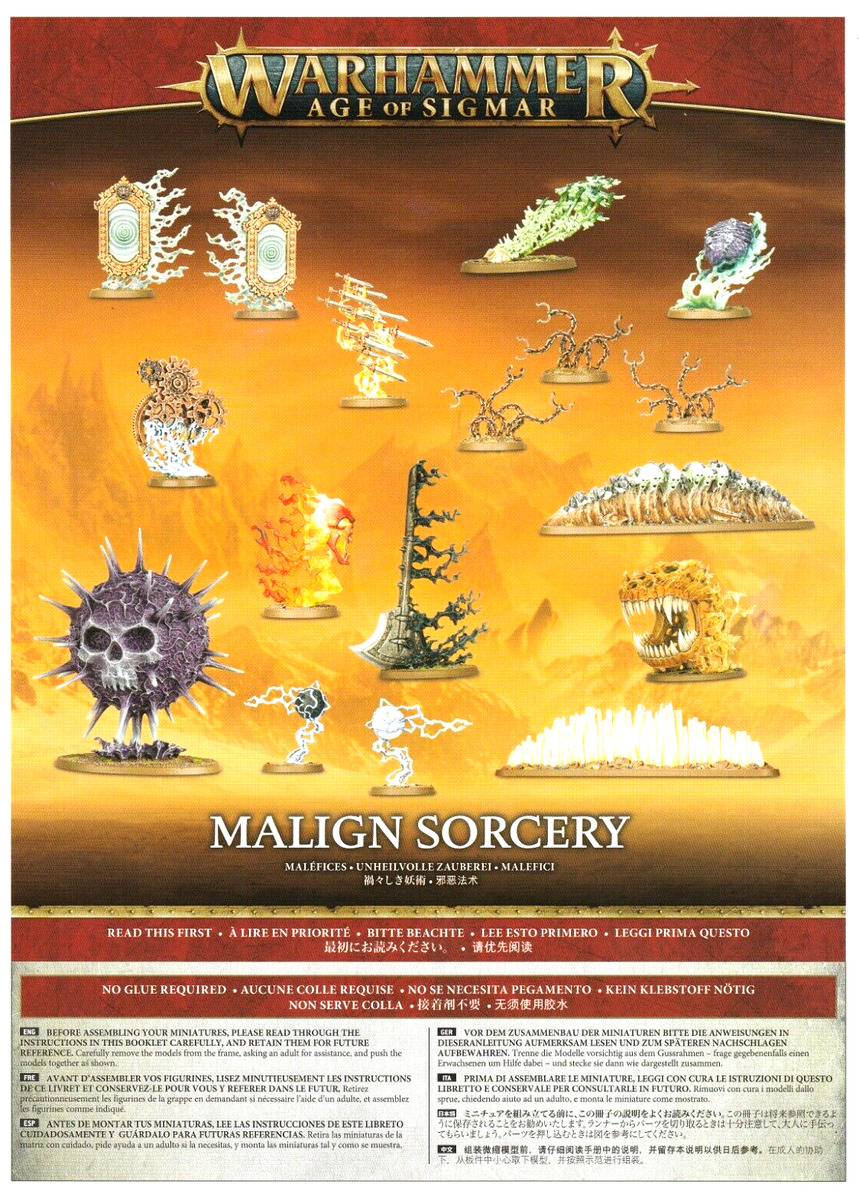 Age of Sigmar: Malign Sorcery – Endless Spells: Malevolent