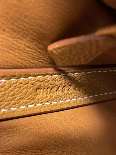 Hermes 24/24 Tasche 29 cm goldfarben gelbgold Hardware nagelneu & Quittung - Bild 7 von 8