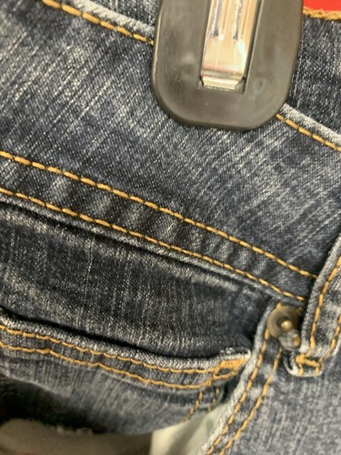 Girls SO Denim Blue Jeans With Elastic Waist-Size 9 Short - Picture 7 of 21