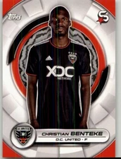 2024 Topps MLS Superstars Christian Benteke #20 D.C. United