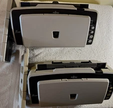 Lot of 2 Fujitsu FI-6130 Color Duplex Document Scanner - FOR PARTS