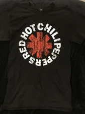 Red Hot Chili Peppers Graphic Rock Printed Tshirt (Small-Xl)