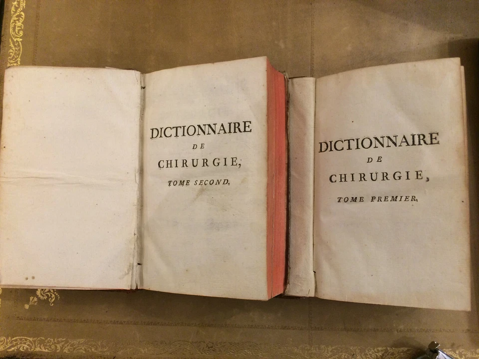 Dictionnaire de Chirugie 1767 - Photo 4/4