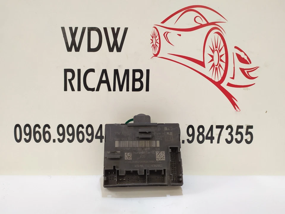 5Q0959593E CENTRALINA COMFORT USATO PORTA ANTERIORE SINISTRO SX USATO VW GOLF VI - Immagine 4 di 4