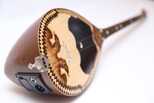 Electric Chromatic Cifteli Elektrike. Customized Pro Albanian Musical Instrument