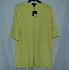  St. John Hannah Knit Dolman Sleeve Jacket CITRON SZ6 - NWT