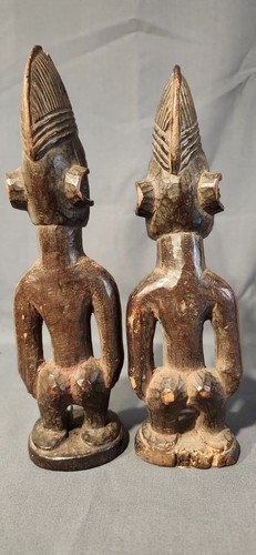 Ibeji Male & Female Twins,  LOT 36. Yoruba /Nigeria / Santeria - Picture 3 of 4