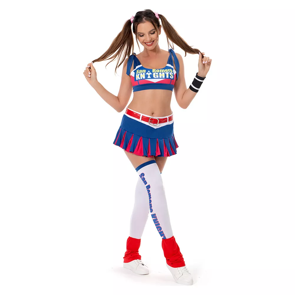 Lollipop Chainsaw Juliet Starling Cosplay Costume Halloween Party