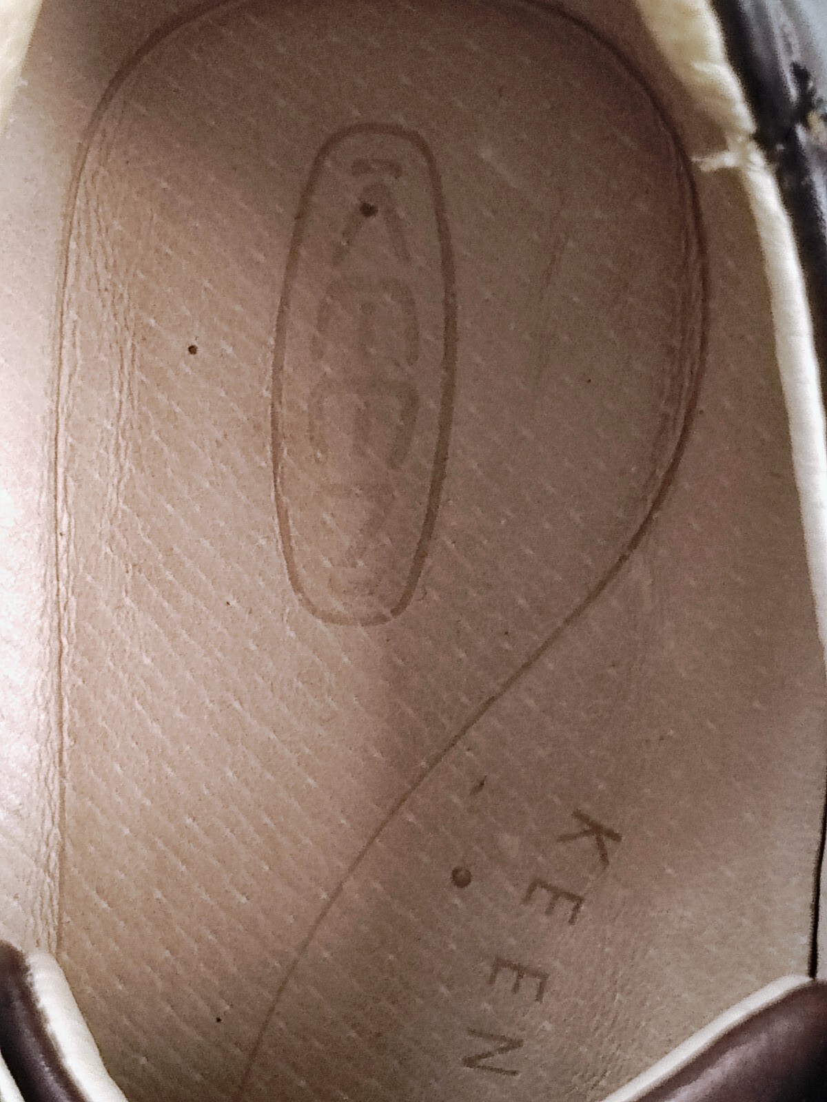 Scarpe sneaker Oxford Keen stringate comode dorate pelle marrone donna 7