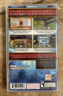 Tales Of The World Radiant Mythology PSP - Version Italienne Neuve Et Scellée - RARE