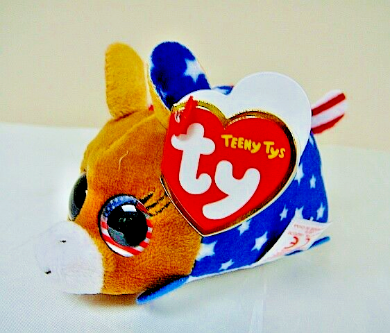 Ty Teeny Ty VOTE Democratic Donkey 2016 General Election-Mint with Mint Tags